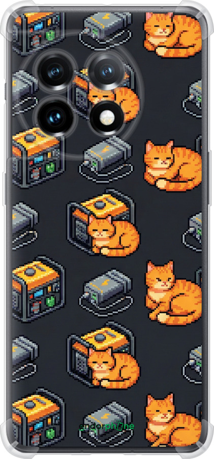 Силикон с усиленными углами чехол Autonomous Zone для OnePlus 11 - 6771sp-2940 изображение 