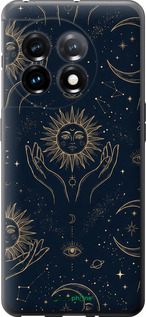 Силиконовый чехол 'Celestial Harmony: Sun & Moon Gold Mystic Pattern' для OnePlus 11 изображение 7