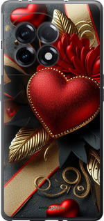 Силиконовый чехол Сердечки v2 для OnePlus 11R - 5832u-2939 изображение 