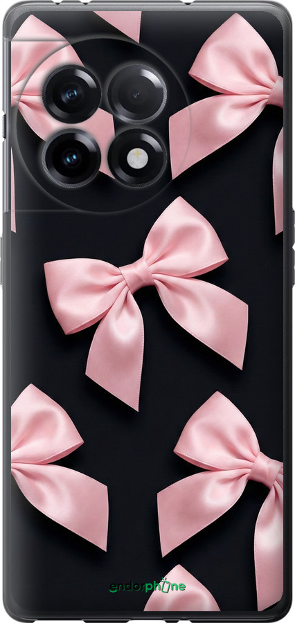 Силиконовый чехол Coquette Ribbons Dark Coquette для OnePlus 11R - 6767u-2939 изображение 
