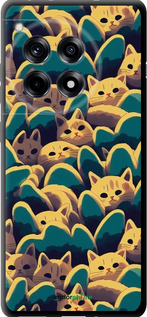 TPU чехол С изображением кошек для OnePlus 12R - 6429b-3658 изображение 