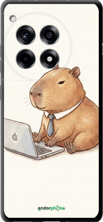 TPU чехол Funny Capybara CEO Working для OnePlus Ace 3 5G - 6777b-3786 изображение 