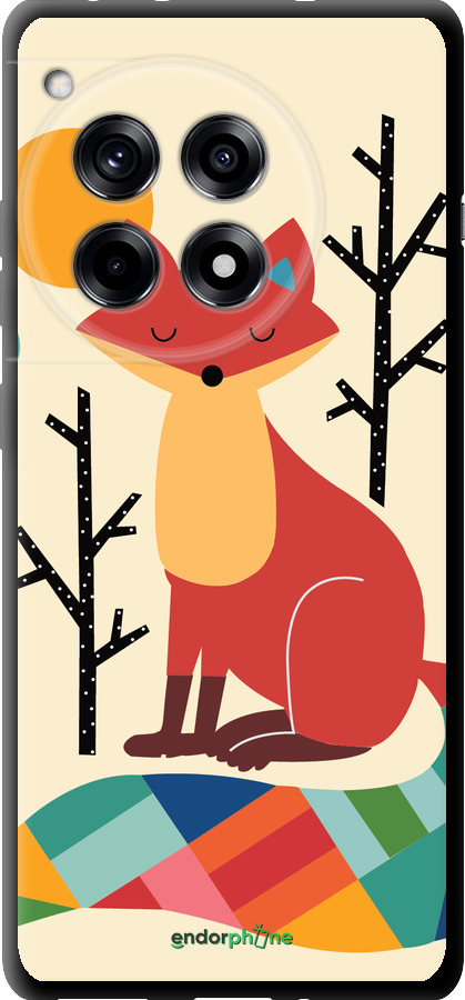 TPU чехол Rainbow fox для OnePlus 12R - 4010b-3658 изображение 