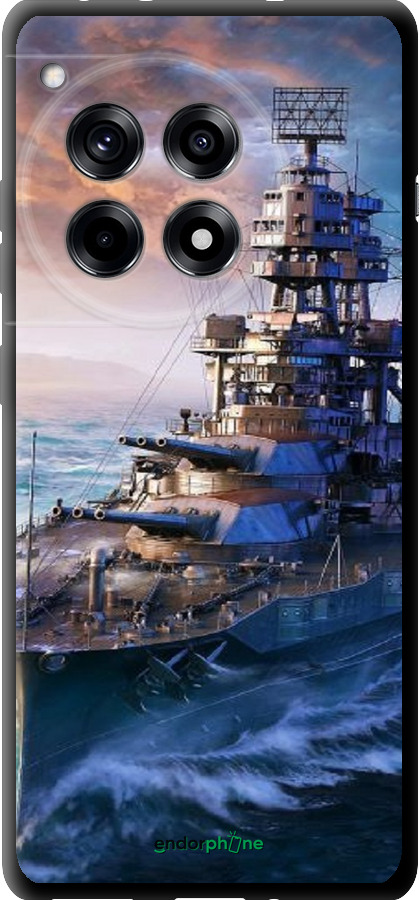 TPU чехол Військовий корабель, world of tanks, wargaming для OnePlus 12R - 6461b-3658 изображение 