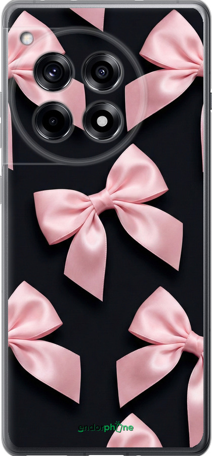 Силиконовый чехол Coquette Ribbons Dark Coquette для OnePlus 12R - 6767u-3658 изображение 
