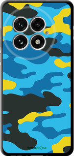 TPU чехол Желто-голубой камуфляж для OnePlus 13 5G - 1084b-3875 изображение 