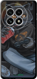 TPU чехол gamer cat для OnePlus 13 5G - 4140b-3875 изображение 