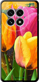 TPU чехол Нарисованные тюльпаны для OnePlus 13 5G - 5990b-3875 изображение 