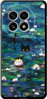 TPU чехол Чехол с изображением водяных лилий Моне и кошек для OnePlus 13 5G - 6399b-3875 изображение 