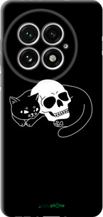 TPU чехол Із зображенням кота та черепа для OnePlus 13 5G - 6491b-3875 изображение 