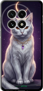TPU чехол Mystic White Cat Gothic Dark Purple Gold для OnePlus 13 5G - 6805b-3875 изображение 