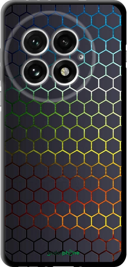 TPU чехол Переливающиеся соты для OnePlus 13 5G - 498b-3875 изображение 