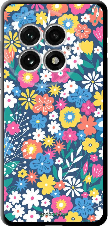 TPU чехол Цветочный фон v4 для OnePlus 13 5G - 5494b-3875 изображение 