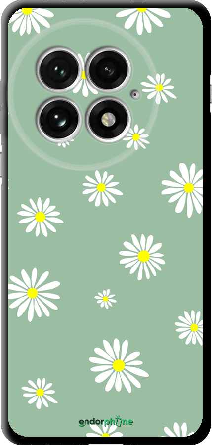 TPU чехол Ромашки v4 для OnePlus 13 5G - 5603b-3875 изображение 