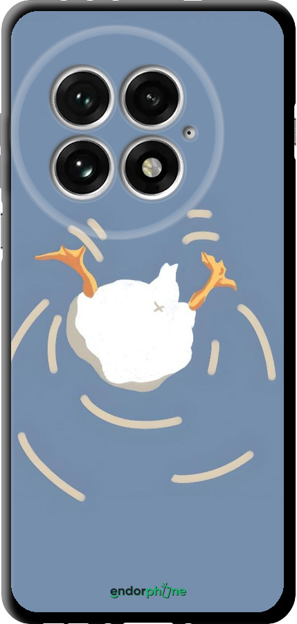 TPU чехол Гусь ныряет для OnePlus 13 5G - 6275b-3875 изображение 