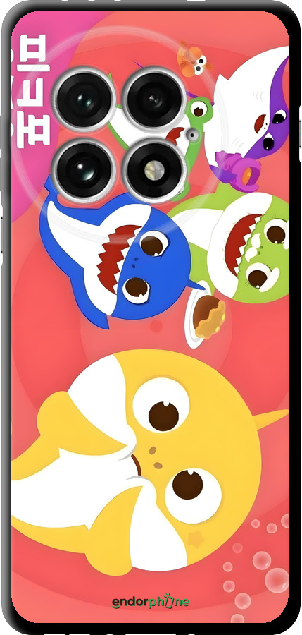 TPU чехол Бейби Шаркс для OnePlus 13 5G - 6305b-3875 изображение 