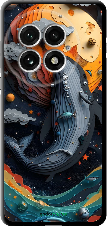 TPU чехол Кит в космосе для OnePlus 13 5G - 6328b-3875 изображение 