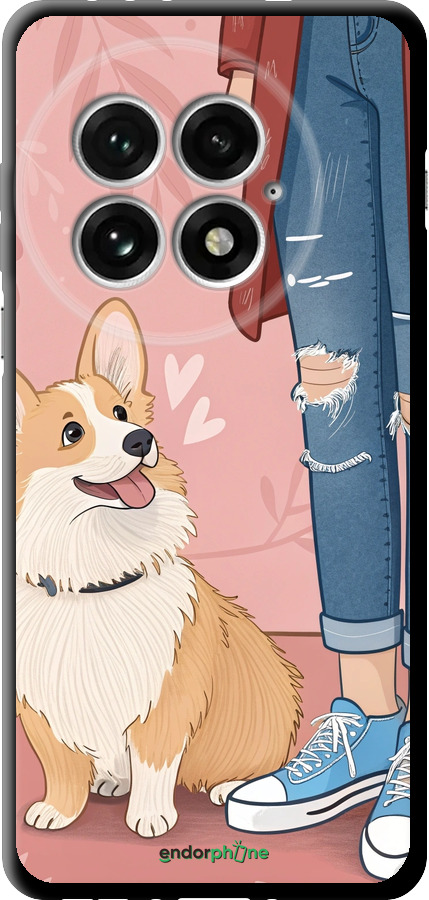 TPU чехол Корги 3 для OnePlus 13 5G - 6707b-3875 изображение 