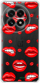 Силикон с усиленными углами чехол Губы v3 для OnePlus 13 5G - 5477sp-3875 изображение 