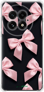 Силикон с усиленными углами чехол Coquette Ribbons Dark Coquette для OnePlus 13 5G - 6767sp-3875 изображение 