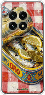 Силикон с усиленными углами чехол Vintage Sardine Tin Phone для OnePlus 13 5G - 6772sp-3875 изображение 