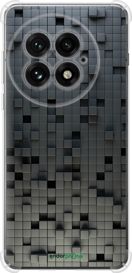 Силикон с усиленными углами чехол Кубики для OnePlus 13 5G - 1061sp-3875 изображение 