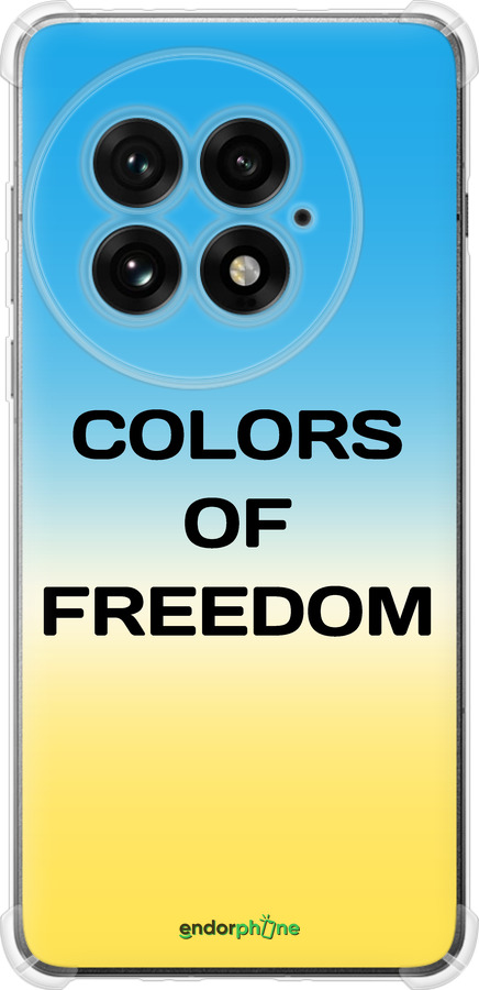 Силіконовий протиударний с посиленими кутами чехол Colors of Freedom для OnePlus 13 5G - 5453sp-3875 изображение 