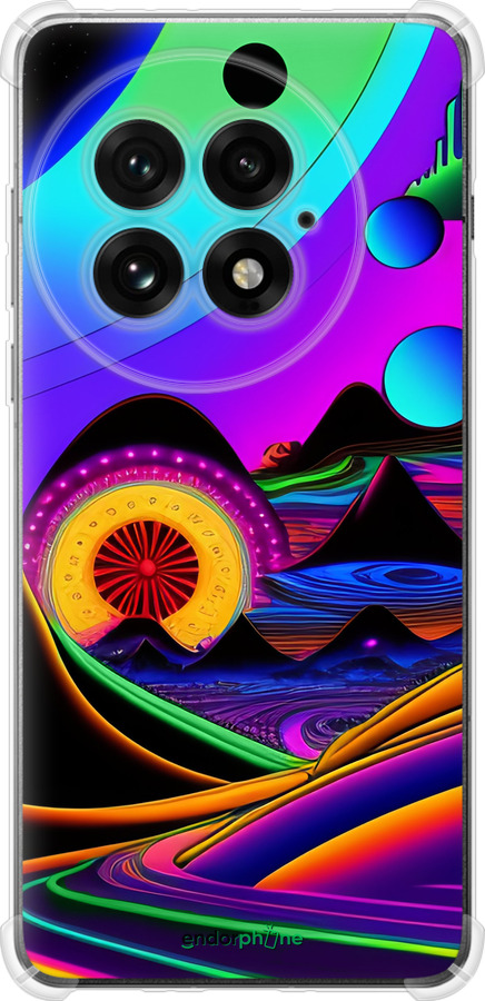 Силикон с усиленными углами чехол Абстракция v3 для OnePlus 13 5G - 5620sp-3875 изображение 