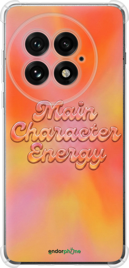 Силикон с усиленными углами чехол Aura Gradient Main Character Energy Aesthetic Y2K для OnePlus 13 5G - 6783sp-3875 изображение 