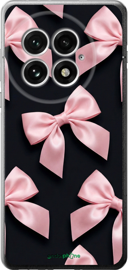 Силіконовий чехол Coquette Ribbons Dark Coquette для OnePlus 13 5G - 6767u-3875 изображение 