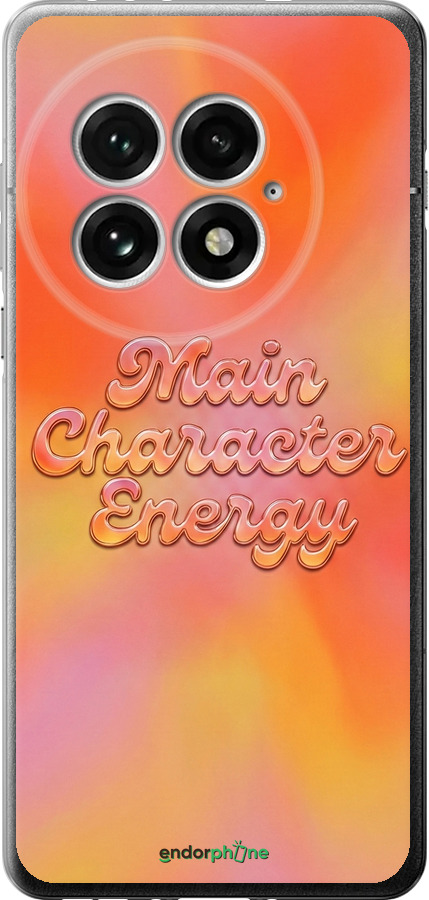 Силиконовый чехол Aura Gradient Main Character Energy Aesthetic Y2K для OnePlus 13 5G - 6783u-3875 изображение 