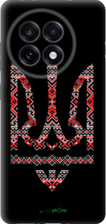 TPU чехол Герб - вишиванка на чорному фоні для OnePlus 13R 5G - 1196b-3922 изображение 