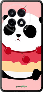 TPU чехол Панда с пончиком для OnePlus Ace 5 Pro - 3991b-3934 изображение 