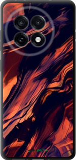 TPU чехол Черно-оранжевая абстракция для OnePlus Ace 5 Pro - 5340b-3934 изображение 