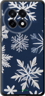 TPU чехол Снежинки для OnePlus Ace 5 Pro - 5821b-3934 изображение 