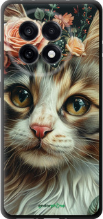 TPU чехол Cats and flowers для OnePlus Ace 5 Pro - 6069b-3934 изображение 