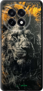 TPU чехол Лев в золотых красках для OnePlus 13R 5G - 6155b-3922 изображение 