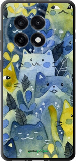 TPU чехол С изображением кошачьего леса для OnePlus Ace 5 - 6447b-4087 изображение 