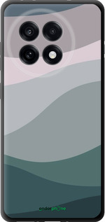 TPU чехол С фиолетовым и бирюзовым ретро-стилем и волнами для OnePlus 13R 5G - 6533b-3922 изображение 