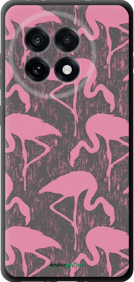 TPU чехол Vintage-Flamingos для OnePlus 13R 5G - 4171b-3922 изображение 