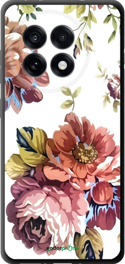 TPU чехол Vintage flowers для OnePlus 13R 5G - 4333b-3922 изображение 