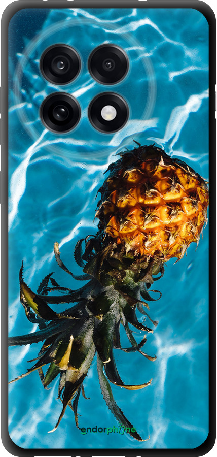 TPU чехол Ананас на воді для OnePlus 13R 5G - 4384b-3922 изображение 