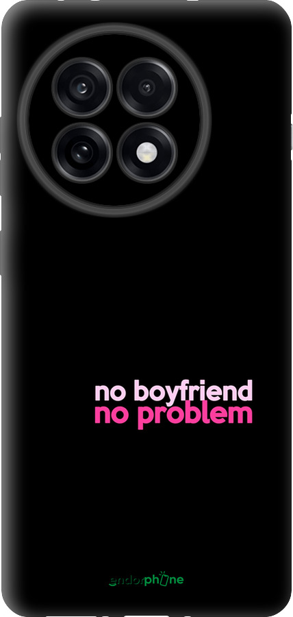 TPU чехол no boyfriend no problem для OnePlus 13R 5G - 4549b-3922 изображение 