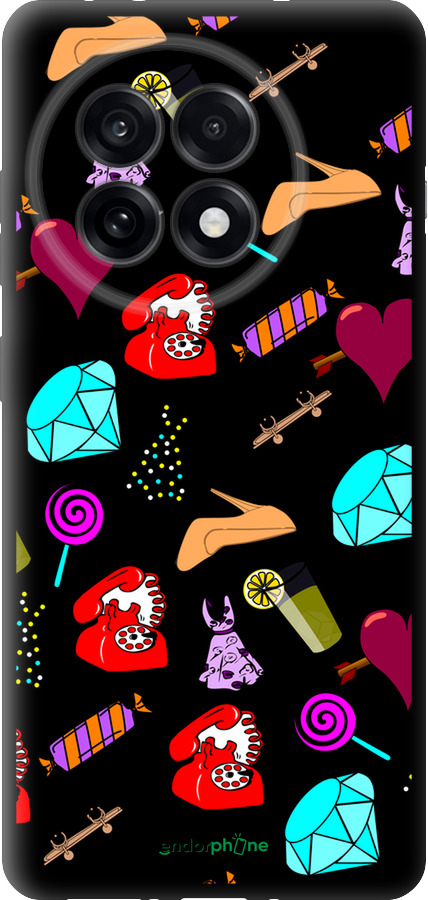 TPU чехол stickers для OnePlus 13R 5G - 4757b-3922 изображение 