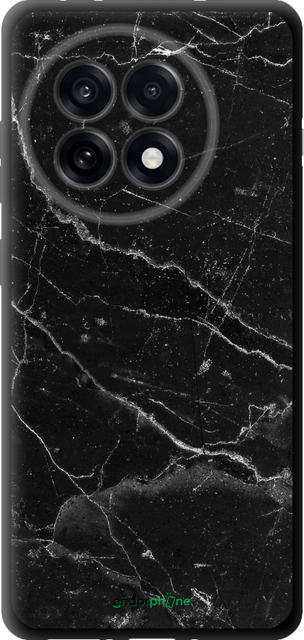 TPU чехол Черный мрамор v2 для OnePlus 13R 5G - 5568b-3922 изображение 