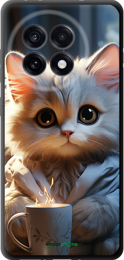 TPU чехол White cat для OnePlus 13R 5G - 5646b-3922 изображение 