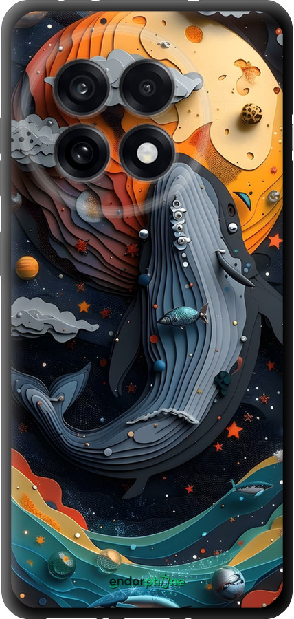 TPU чехол Кит в космосе для OnePlus Ace 5 Pro - 6328b-3934 изображение 