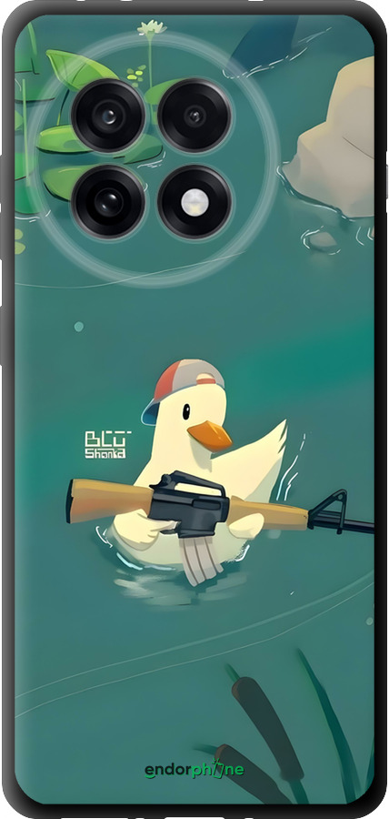 TPU чехол Уточка с автоматом для OnePlus Ace 5 - 6356b-4087 изображение 