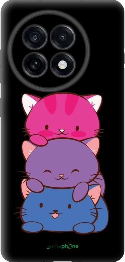 TPU чехол Милые кошки для OnePlus 13R 5G - 6518b-3922 изображение 