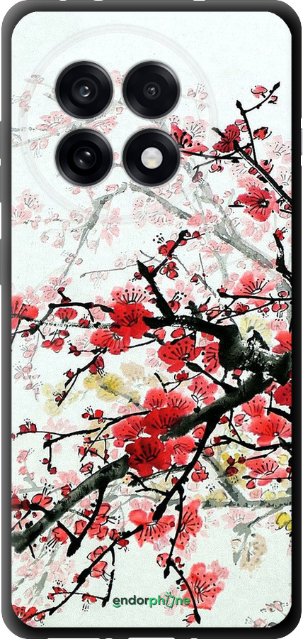 TPU чехол Квітучий кущ для OnePlus 13R 5G - 831b-3922 изображение 